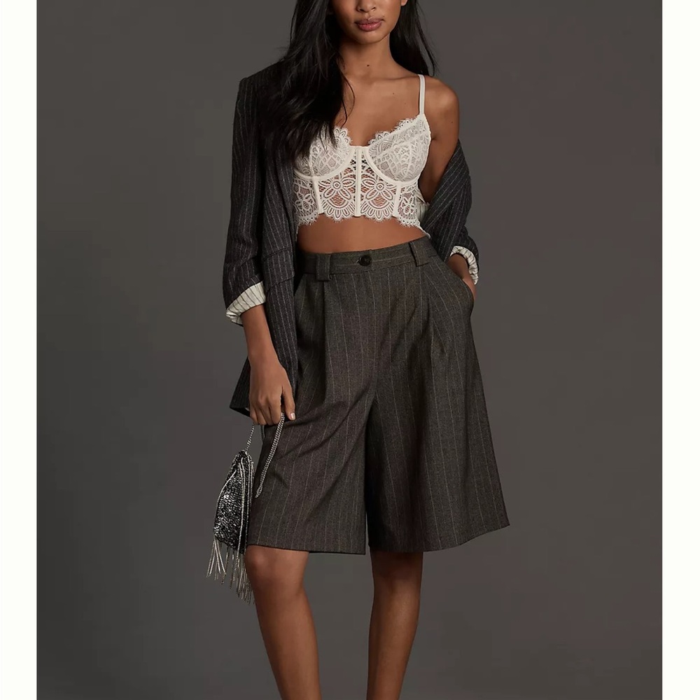 Anthropologie The Giselle Lace Bustier